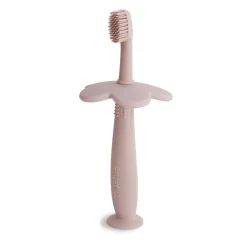 Teeth & Teethers*Mushie Silicone Flower Training Toothbrush