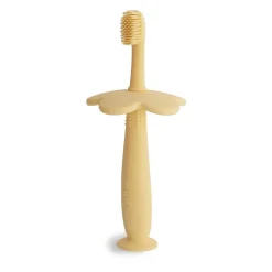 Teeth & Teethers*Mushie Silicone Flower Training Toothbrush