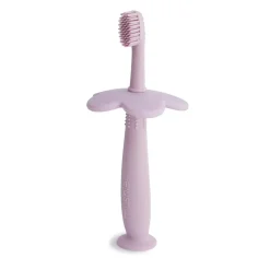 Teeth & Teethers*Mushie Silicone Flower Training Toothbrush
