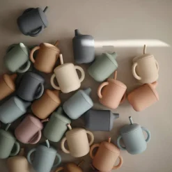 Sippy & Starter Cups*Mushie Silicone Sippy Cup