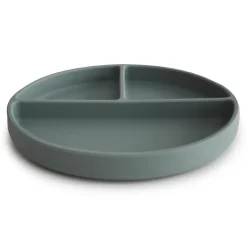 Bowls, Plates & Cutlery|Starting Solids*Mushie Silicone Suction Plate (Divided Plate)