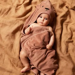 Towels & Facecloths*Nature Baby Bear Hooded Towel Hazelnut