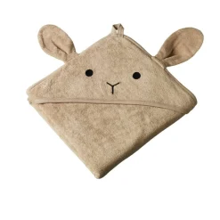 Towels & Facecloths*Nature Baby Bunny Hooded Towel Nougat