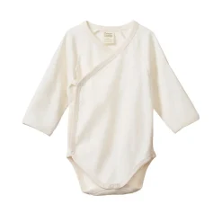 Bodysuits & Singlets*Nature Baby Long Sleeve Cotton Kimono Bodysuit