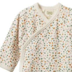 Bodysuits & Singlets*Nature Baby Long Sleeve Cotton Kimono Bodysuit