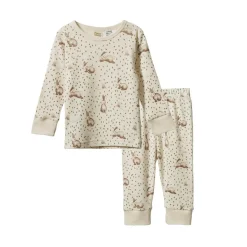 Sleepwear & Pjs*Nature Baby Long Sleeve Rib Pyjamas