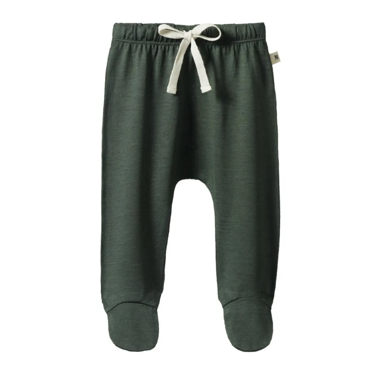 Tops & Pants|Merino Clothing & Sleepwear*Nature Baby Merino Footed Romper Thyme