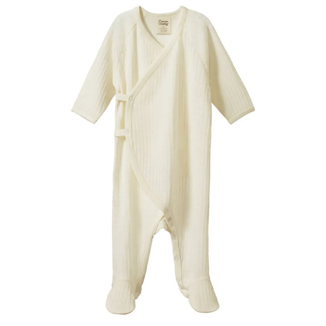 Sleepwear & Pjs|Merino Clothing & Sleepwear*Nature Baby Merino Kimono Pointelle Stretch & Grow