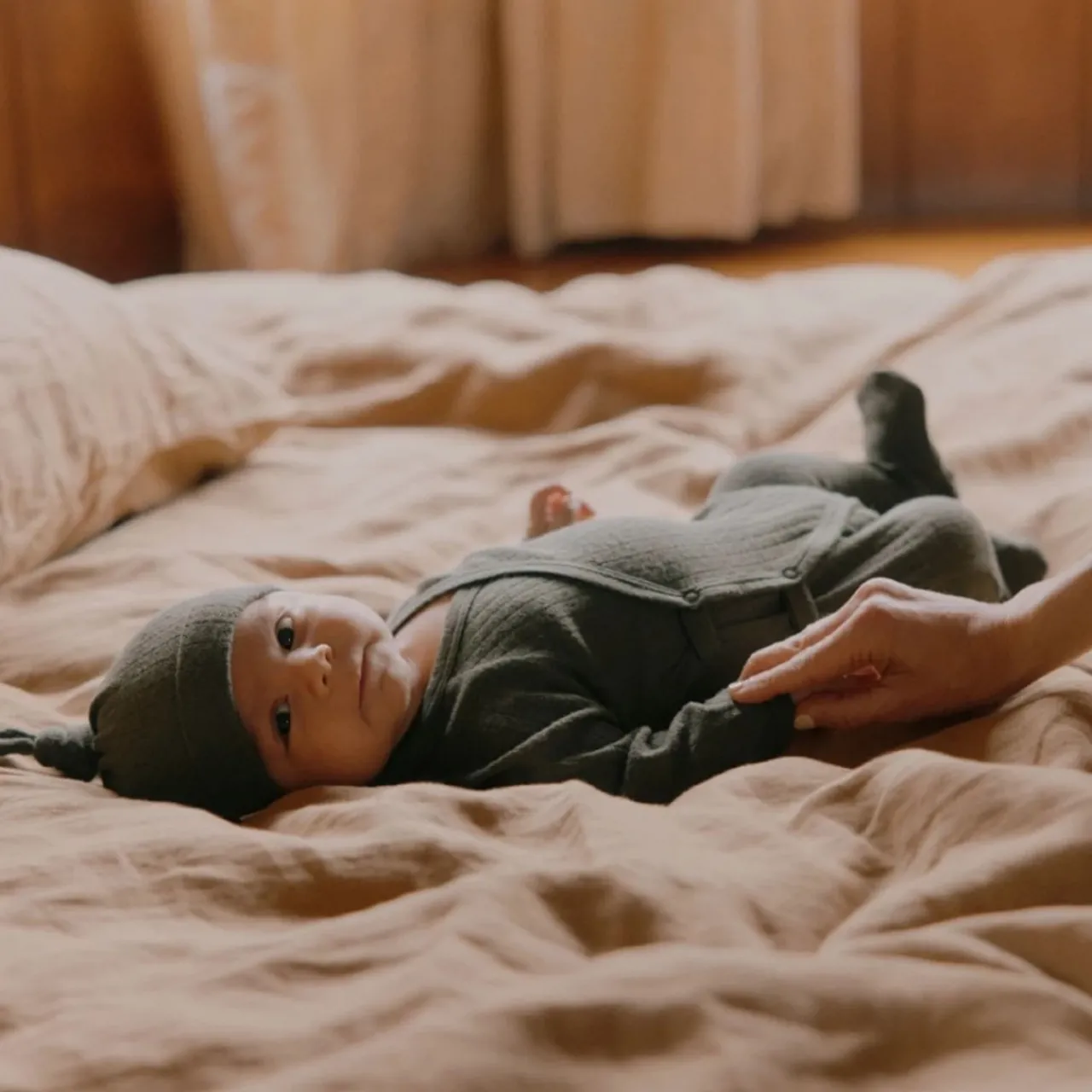 Sleepwear & Pjs|Merino Clothing & Sleepwear*Nature Baby Merino Kimono Pointelle Stretch & Grow