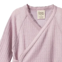 Sleepwear & Pjs|Merino Clothing & Sleepwear*Nature Baby Merino Kimono Pointelle Stretch & Grow