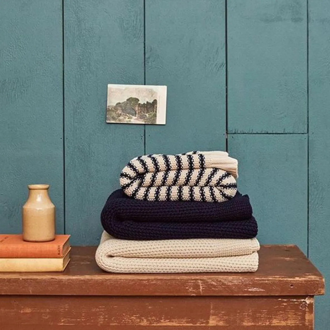 Bassinet & Co-Sleeper Bedding|Baby Blankets & Quilts*Nature Baby Merino Knit Blanket