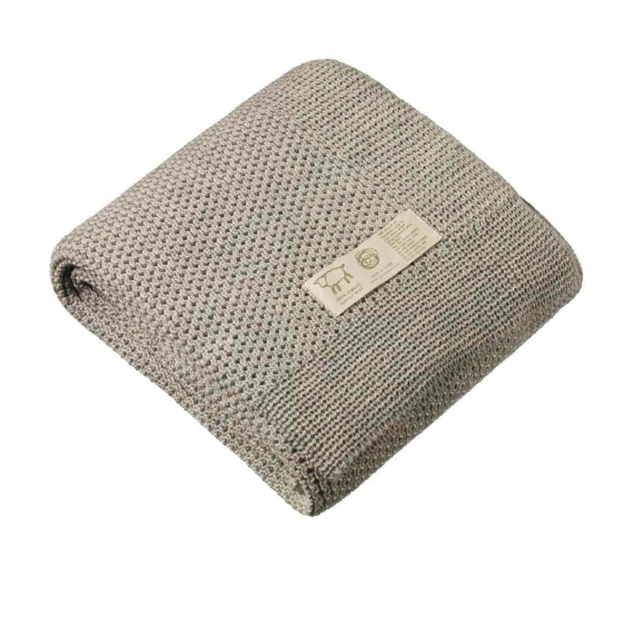 Bassinet & Co-Sleeper Bedding|Baby Blankets & Quilts*Nature Baby Merino Knit Blanket