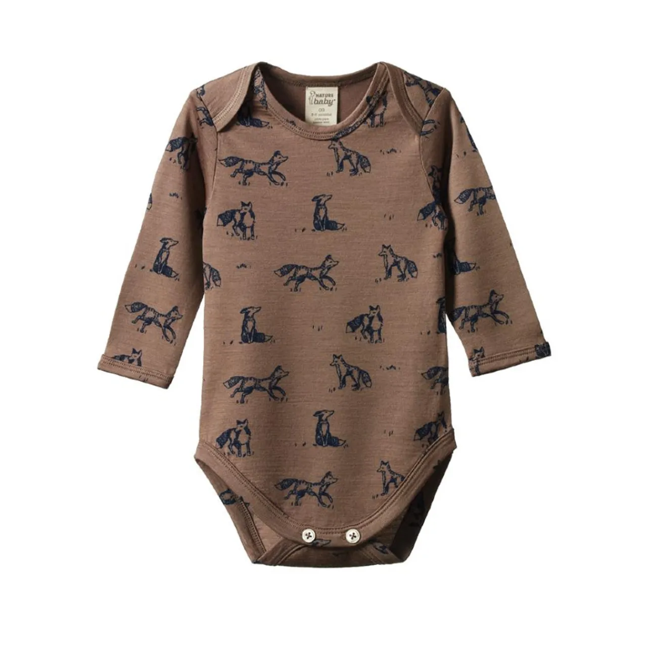 Bodysuits & Singlets|Merino Clothing & Sleepwear*Nature Baby Merino Long Sleeve Bodysuit