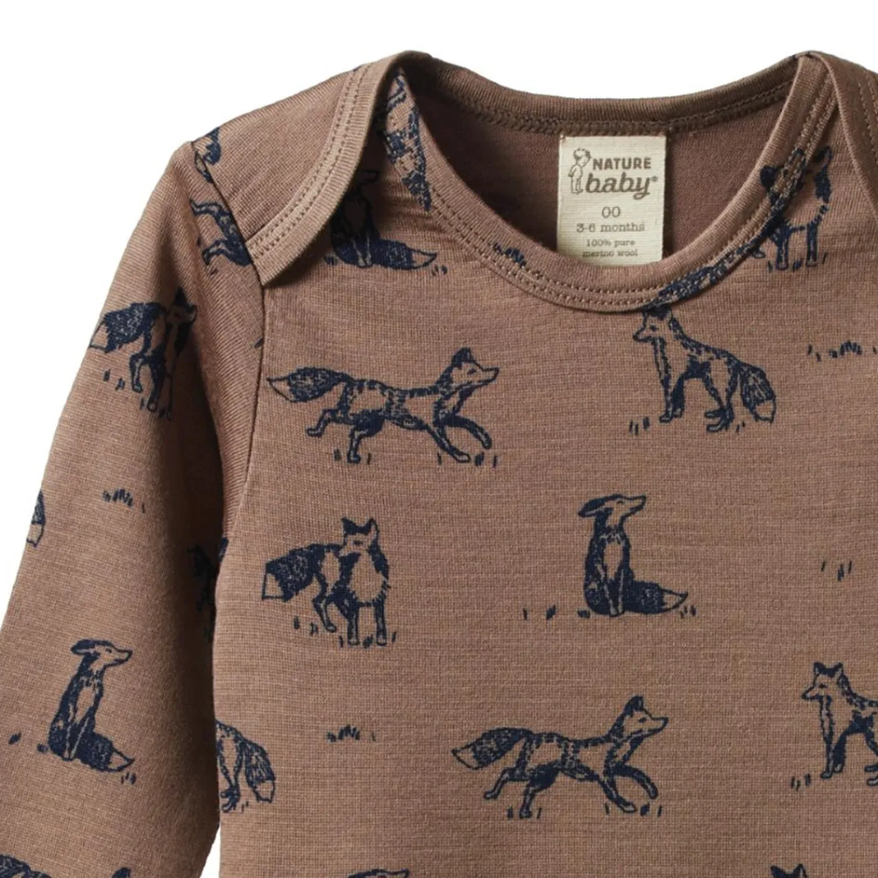 Bodysuits & Singlets|Merino Clothing & Sleepwear*Nature Baby Merino Long Sleeve Bodysuit