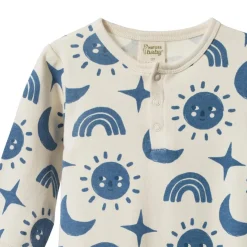 Sleepwear & Pjs*Nature Baby Organic Cotton Henley Pyjama Suit