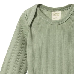 Bodysuits & Singlets*Nature Baby Organic Cotton Derby Rib Bodysuit - 2 pack