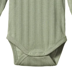 Bodysuits & Singlets*Nature Baby Organic Cotton Derby Rib Bodysuit - 2 pack