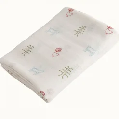 Muslin Swaddles*Nature Baby Organic Muslin Wrap Atlantic Print