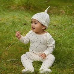 Tops & Pants|Sleepwear & Pjs*Nature Baby Pointelle Footed Romper