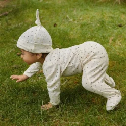 Tops & Pants|Sleepwear & Pjs*Nature Baby Pointelle Footed Romper