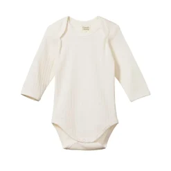 Bodysuits & Singlets*Nature Baby Pointelle Long Sleeve Bodysuit
