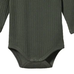 Bodysuits & Singlets*Nature Baby Pointelle Long Sleeve Bodysuit
