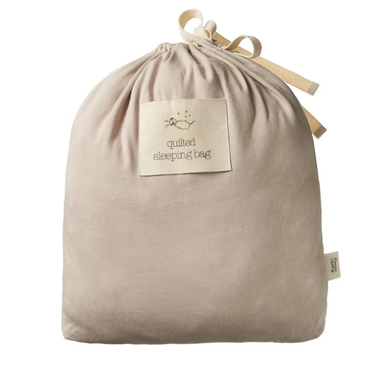 Winter Sleeping Bags*Nature Baby Quilted Cotton & Merino Duvet Sleeping Bag Feather