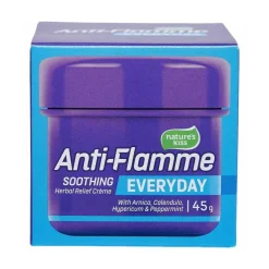 First Aid & Family Health*Nature's Kiss Anti-Flamme Soothing Creme Everyday