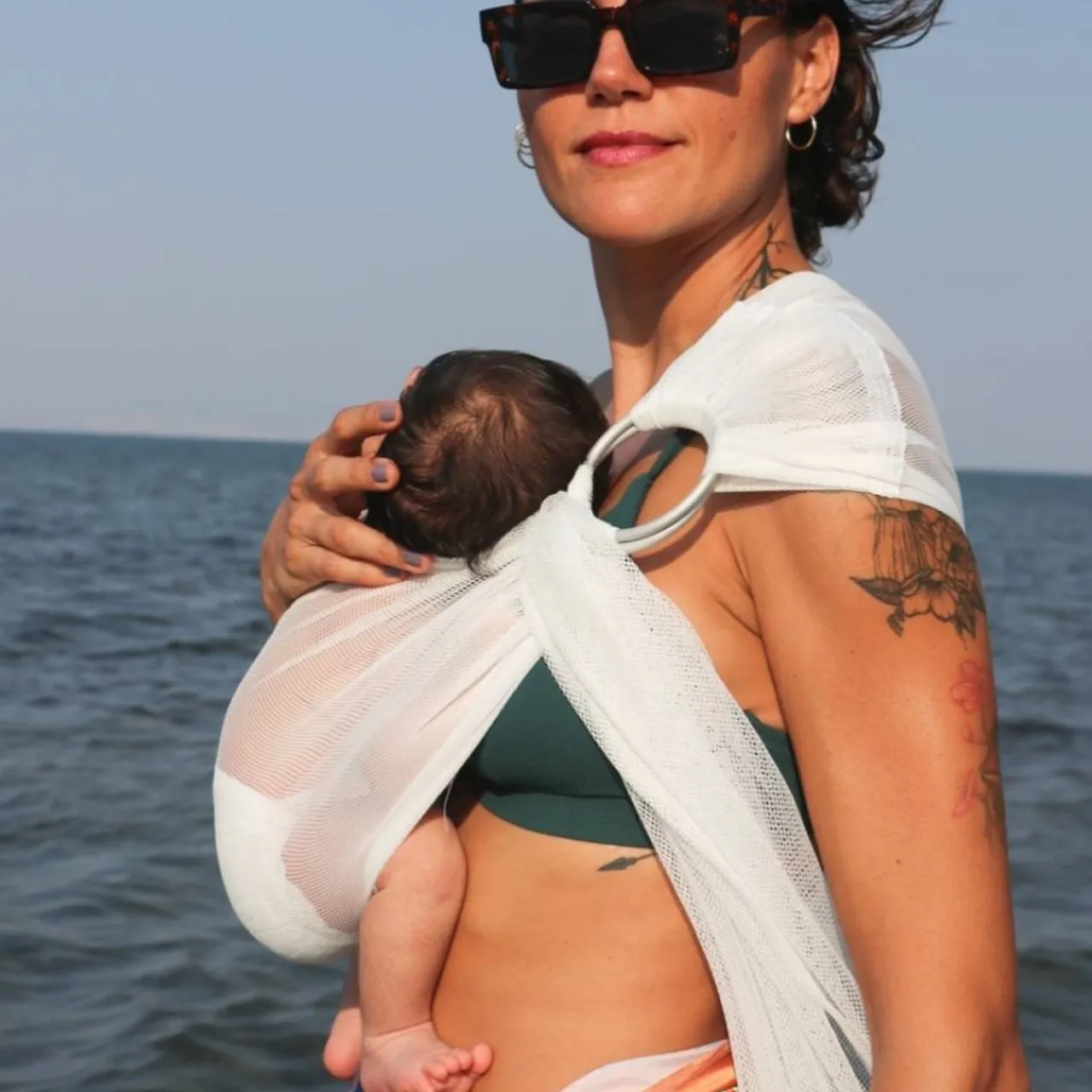 Ring Slings*Neko Aqua Ring Sling