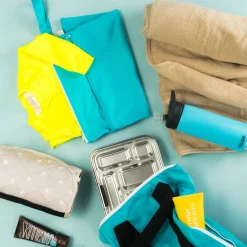 Kids Bags & Backpacks|Nappies, Wipes & Wet Bags*Nestling Neon by Double Pocket Wet Bag