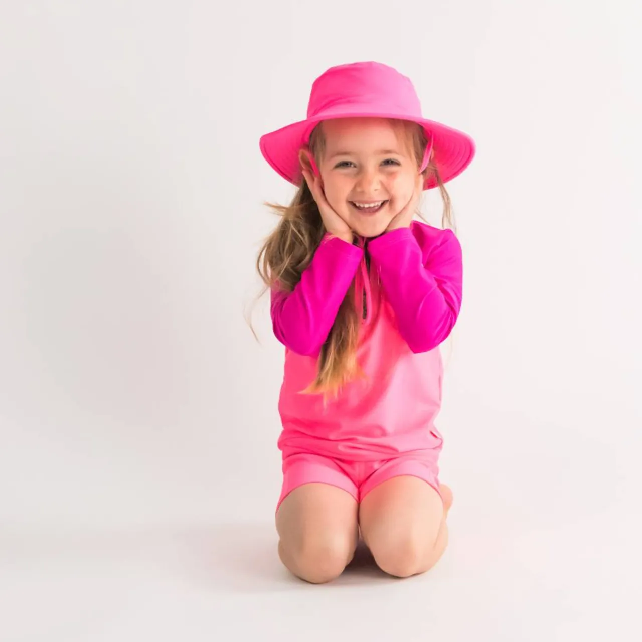 Sun & Swim*Nestling Neon by Swim Bucket Hat