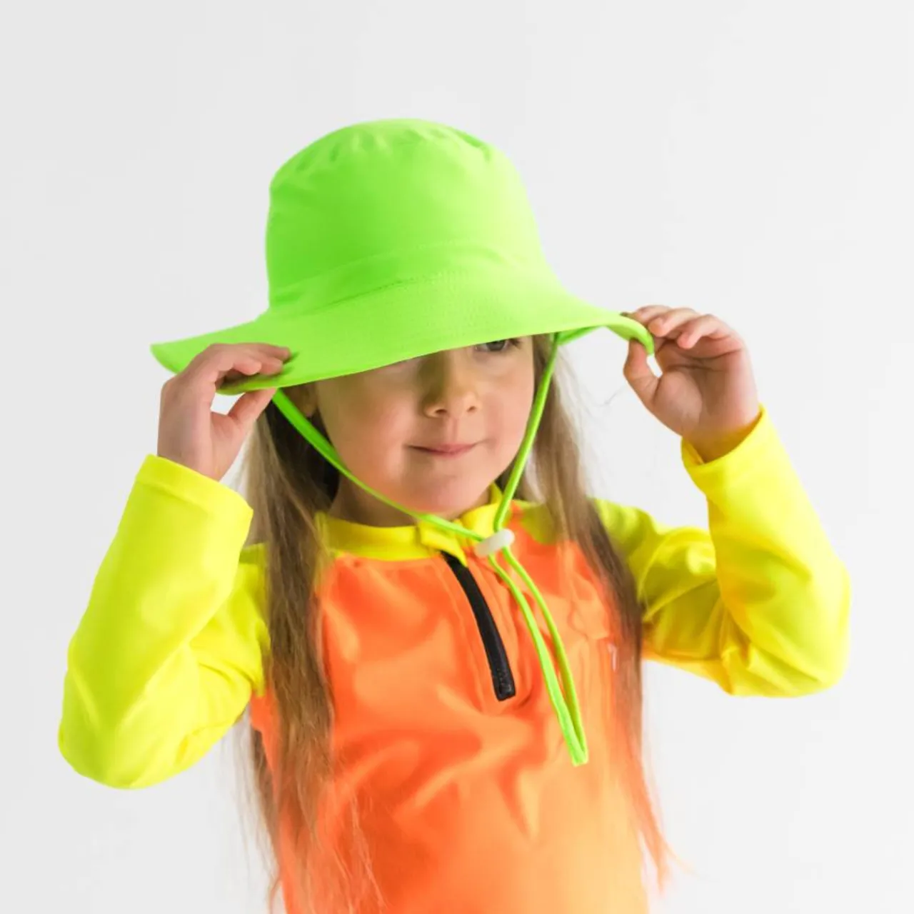 Sun & Swim*Nestling Neon by Swim Bucket Hat