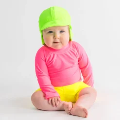 Sun & Swim*Nestling Neon by Swim Legionnaires Hat