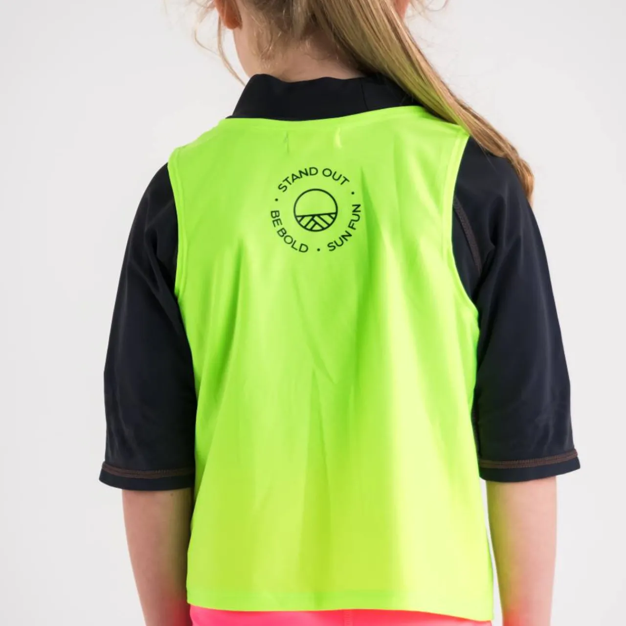 Sun & Swim*Nestling Neon by UPF50+ Be Seen Over Vest