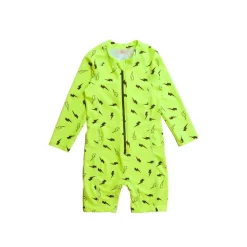 Sun & Swim*Nestling Neon by UPF50+ Shortie Swimmers - Big Kids
