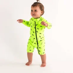 Sun & Swim*Nestling Neon by UPF50+ Shortie Swimmers