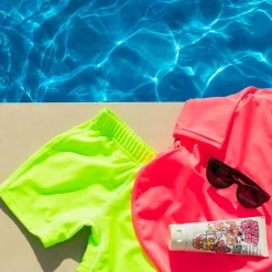 Sun & Swim*Nestling Neon by UPF50+ Swim Shorts