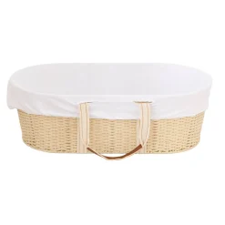 Moses Baskets*Nestling Moses Basket Natural
