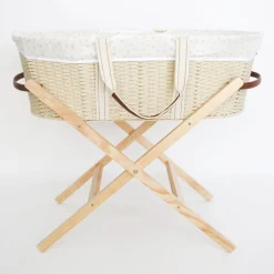 Moses Baskets*Nestling Moses Basket Natural
