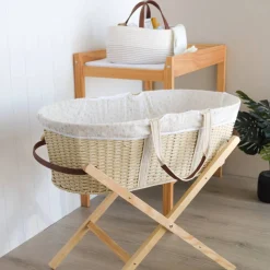 Moses Baskets*Nestling Moses Basket Natural