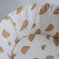 Moses Basket Bedding*Nestling Moses Basket Muslin Fitted Sheet - Clearance Rainbow