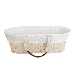 Moses Basket Bedding*Nestling Moses Basket Muslin Liner