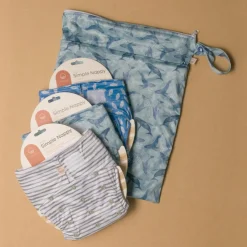 Nappies, Wipes & Wet Bags|Nappies & Training Pants*Nestling Nappy Trial Pack - Simple Velcro 3pk