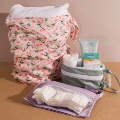 Nappy Bags & Backpacks|Nappies, Wipes & Wet Bags*Nestling Reusable Wipes Bag