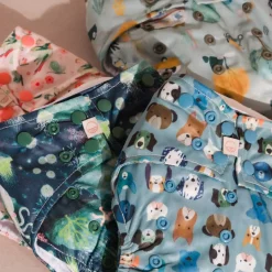 Nappies, Wipes & Wet Bags|Nappies & Training Pants*Nestling Snap Nappy Complete - Katherine Quinn Collection