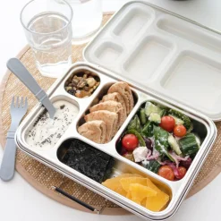 Grown Ups|Lunchboxes, Snackboxes & Snack Bags*Nestling Stainless Steel Bento Box