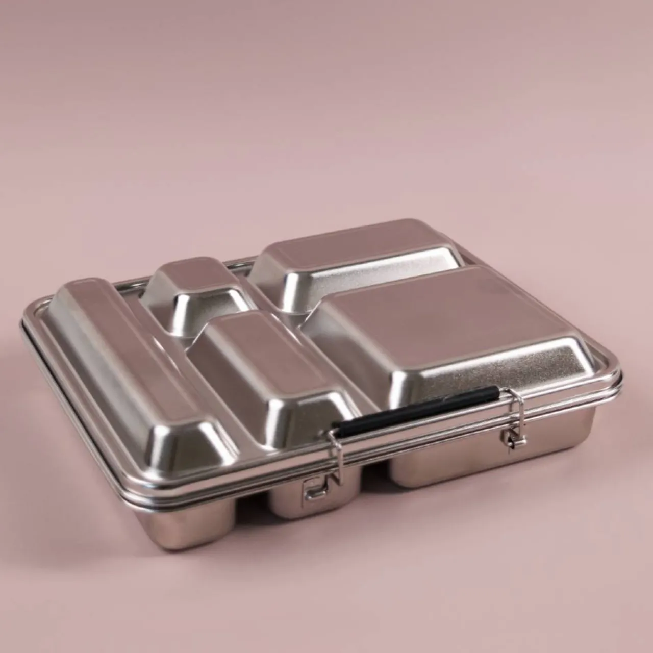 Grown Ups|Lunchboxes, Snackboxes & Snack Bags*Nestling Stainless Steel Jumbo Bento Box