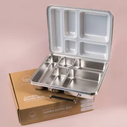 Grown Ups|Lunchboxes, Snackboxes & Snack Bags*Nestling Stainless Steel Jumbo Bento Box
