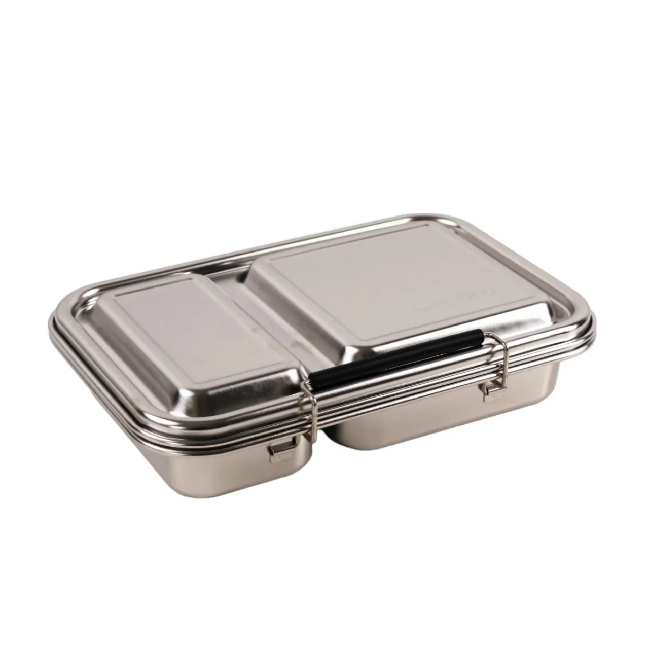 Grown Ups|Lunchboxes, Snackboxes & Snack Bags*Nestling Stainless Steel Duo Bento Box