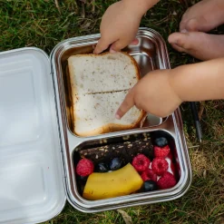 Grown Ups|Lunchboxes, Snackboxes & Snack Bags*Nestling Stainless Steel Duo Bento Box